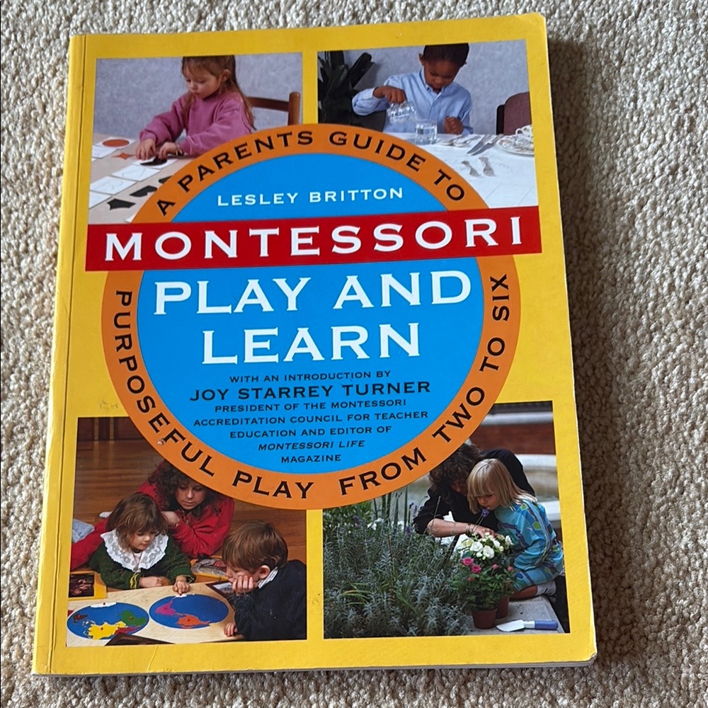 Montessori Play and Learn Book for Kids